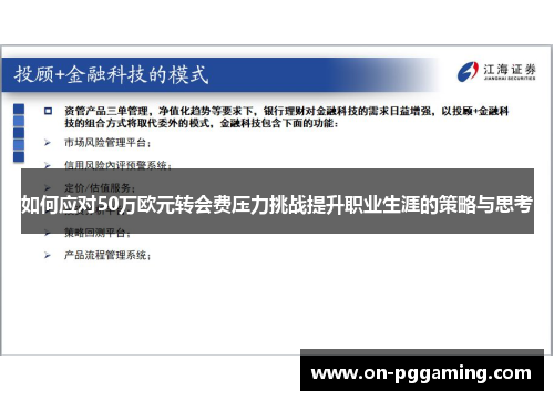 如何应对50万欧元转会费压力挑战提升职业生涯的策略与思考