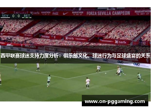 西甲联赛球迷支持力度分析：俱乐部文化、球迷行为与足球盛宴的关系